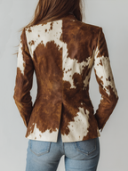 Reyna | saco con estampado de vaca