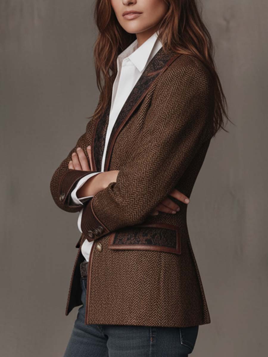 Nélida | saco de espiga con solapa estampada
