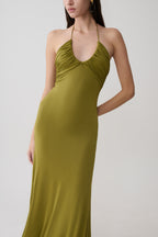 Danzón | vestido largo halter