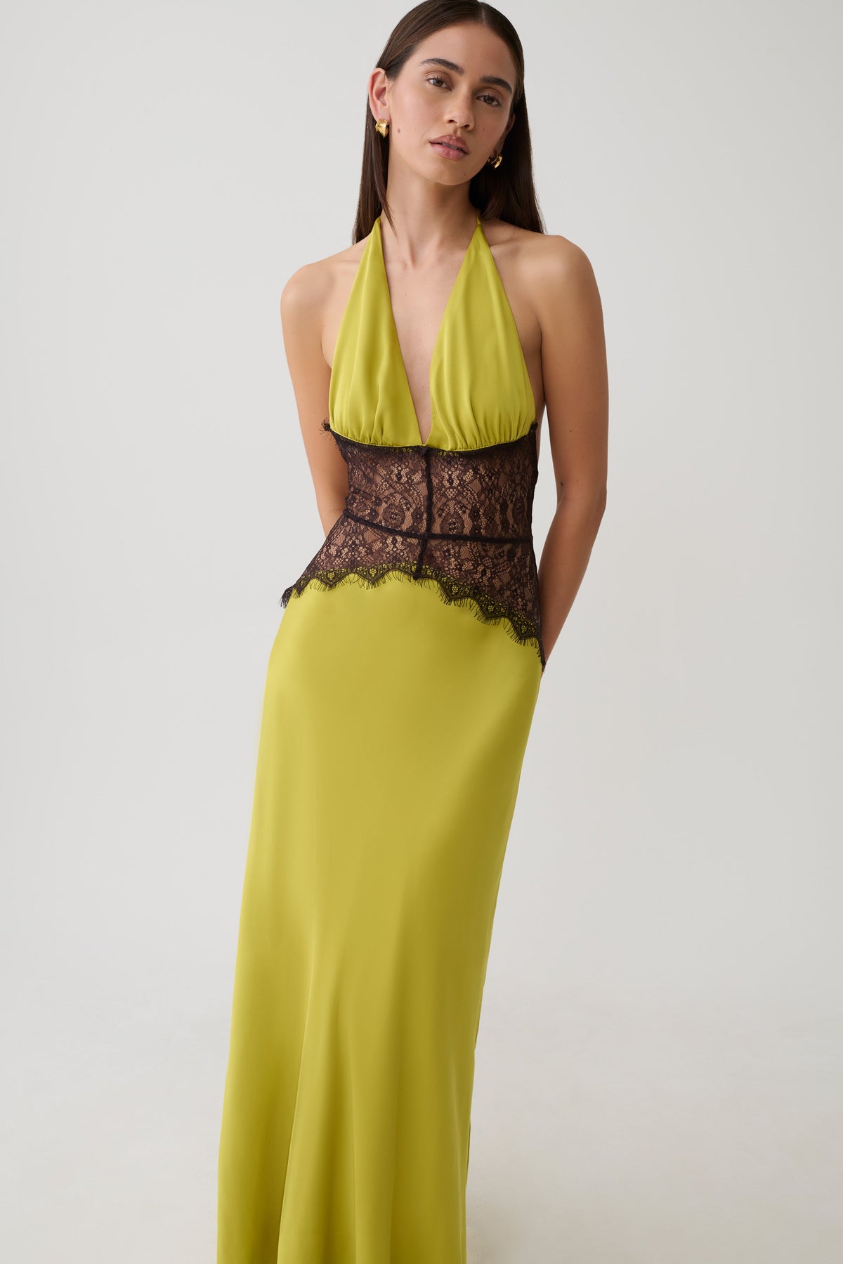 Dinah | vestido largo halter