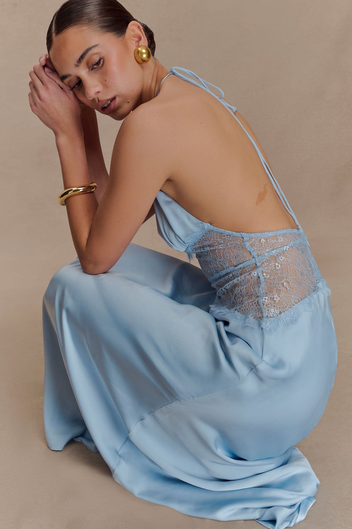 Dinah | vestido largo halter