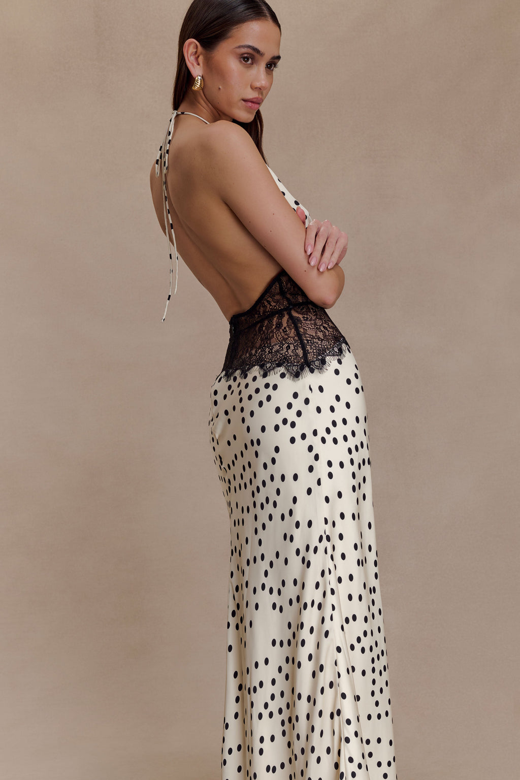 Dinah | vestido largo halter