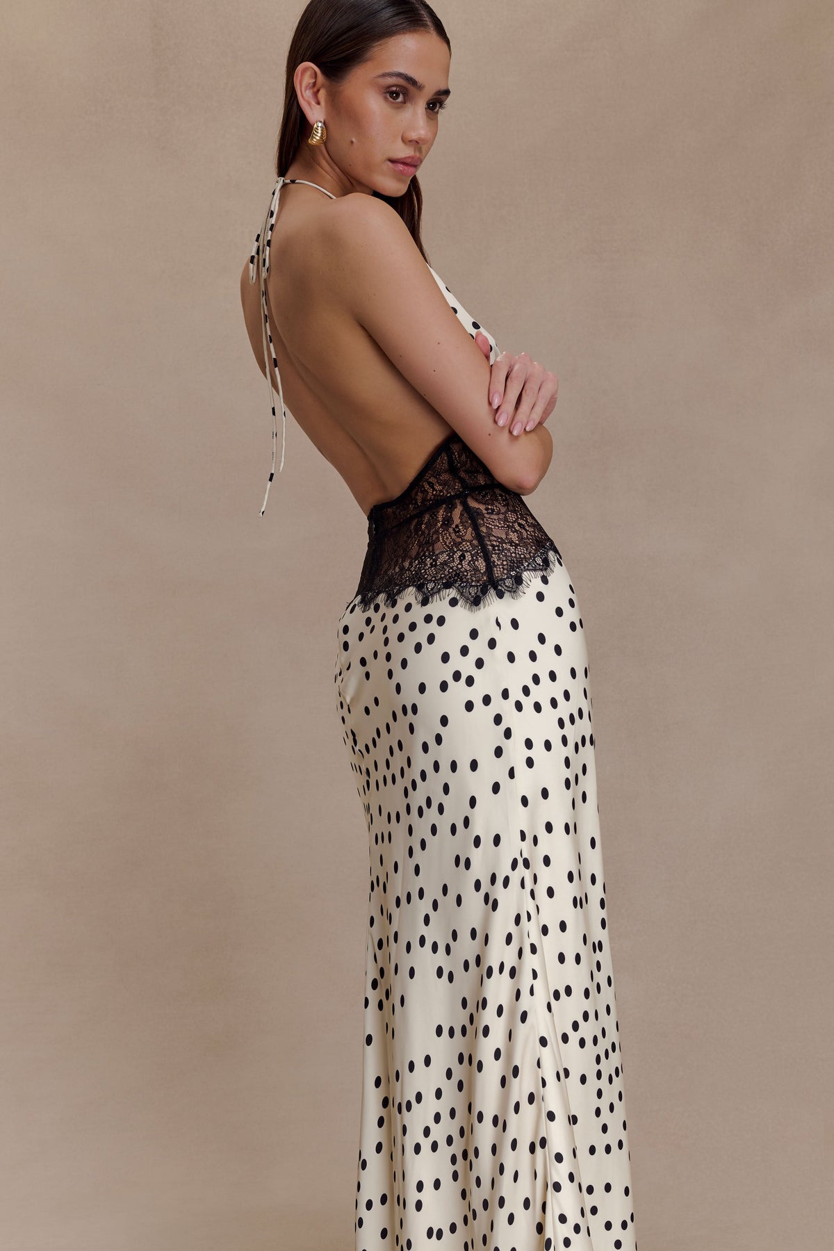 Dinah | vestido largo halter