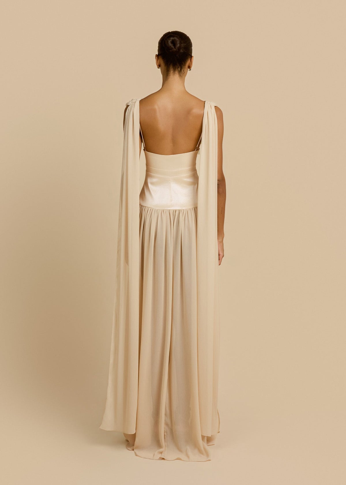 Escote | vestido largo
