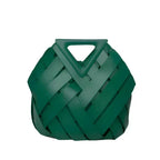 Bolsa tejida de asa triangular, segunda vista