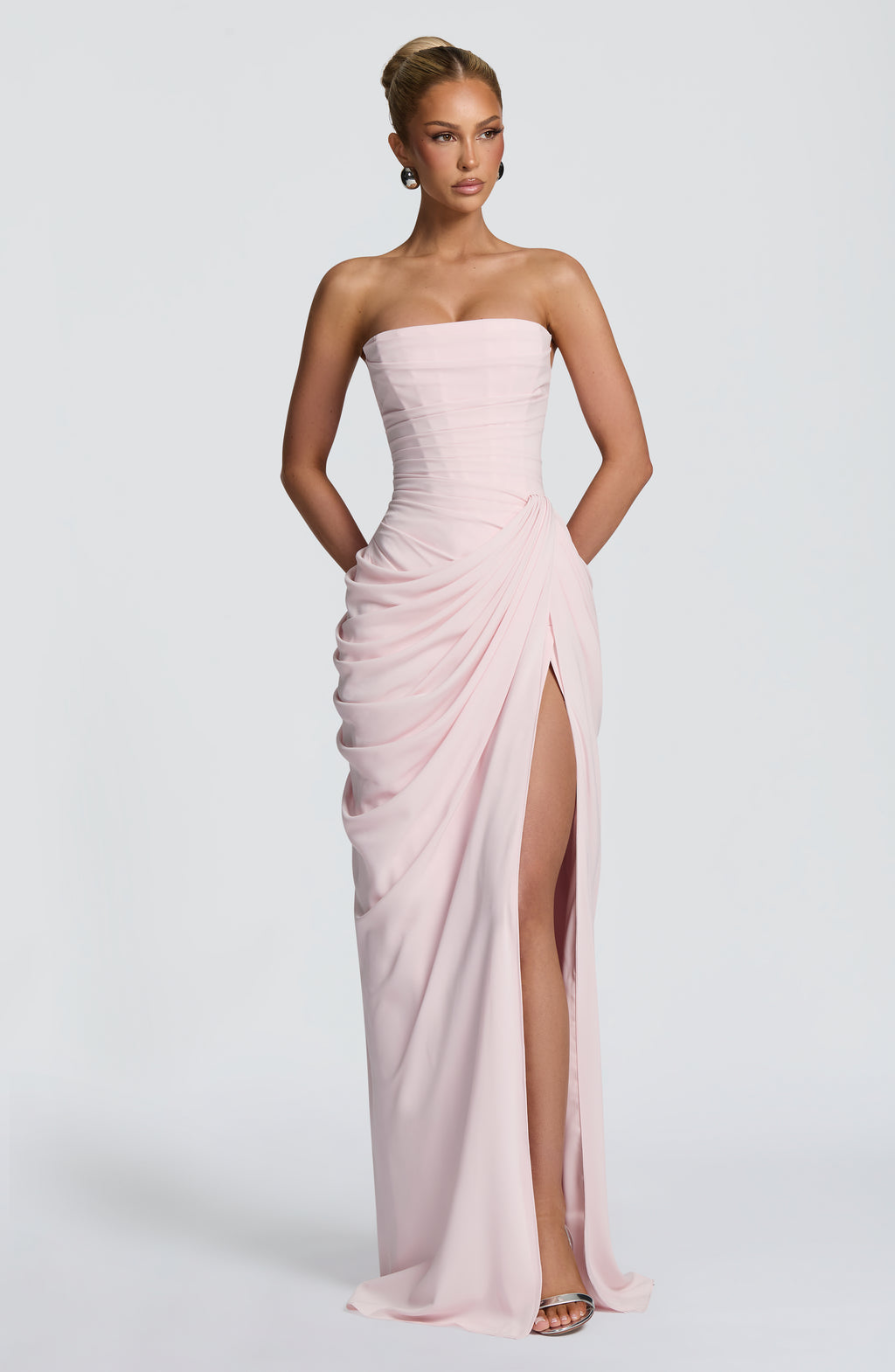 Cyra | vestido largo bustier