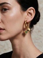 Aretes colgantes, tercera vista