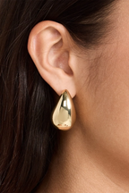 Pendientes | aretes de gota abombada
