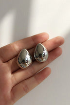 Pendientes | aretes de gota abombada