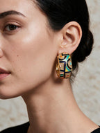 Aretes de línea gráfica, tercera vista