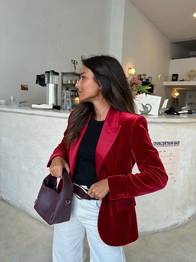 Nenúfar | blazer rojo