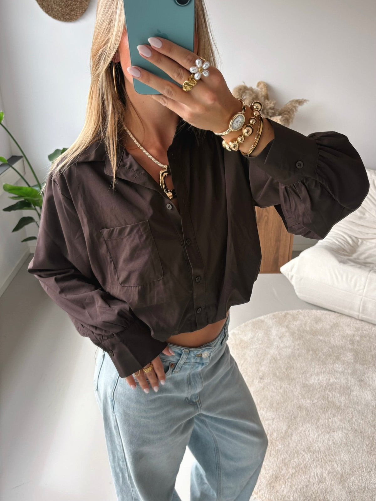Tamara | blusa camisera amplia