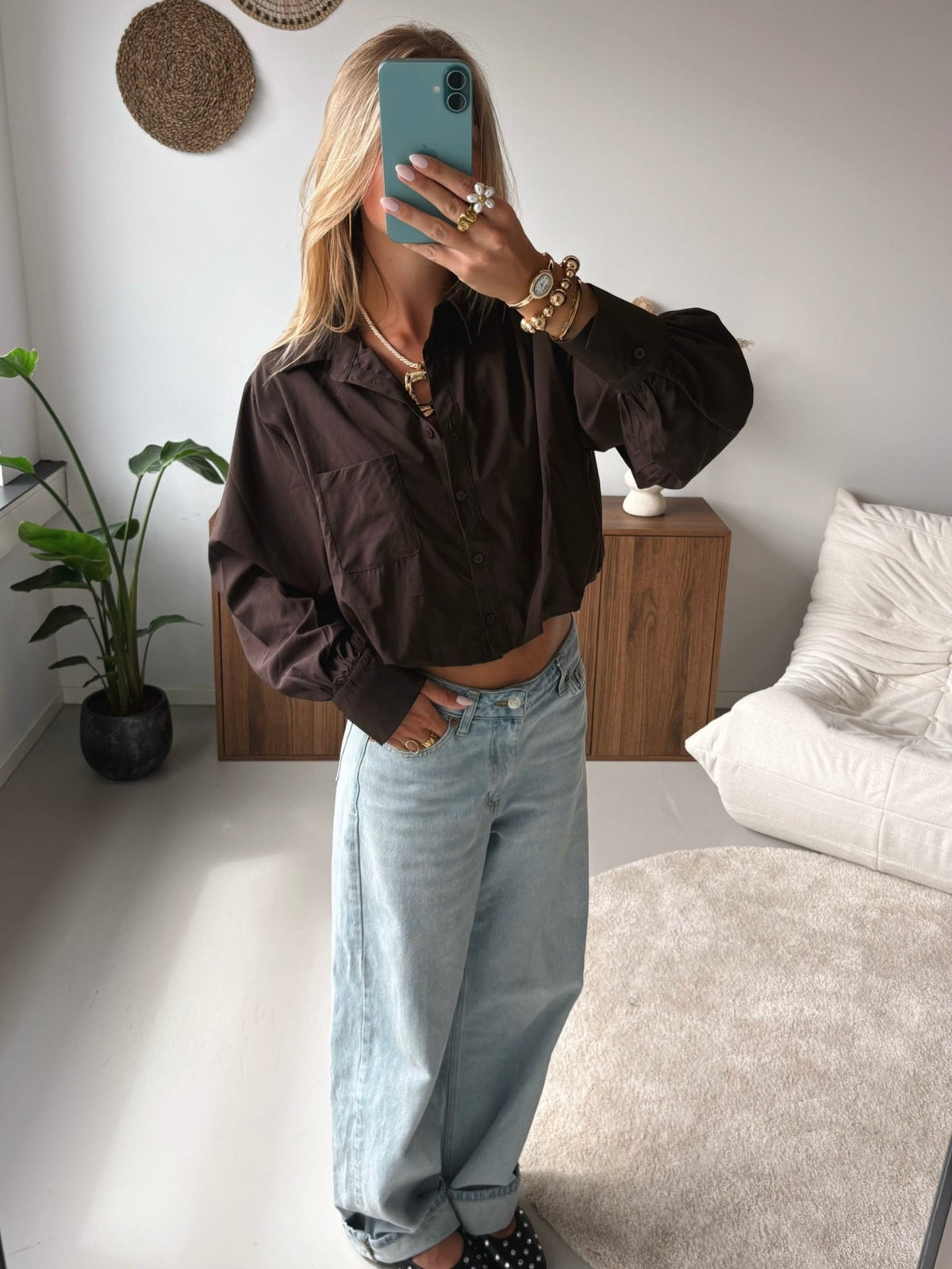 Tamara | blusa camisera amplia