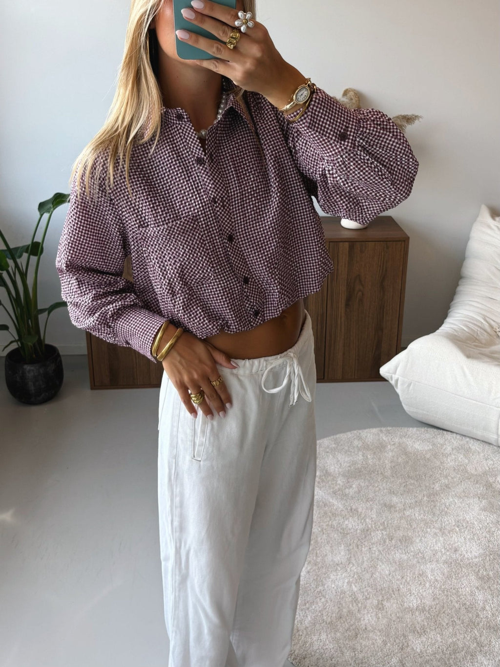 Corte | blusa camisera amplia