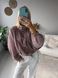 Gloria | blusa de cuadros