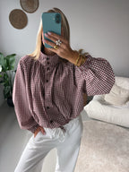 Gloria | blusa de cuadros