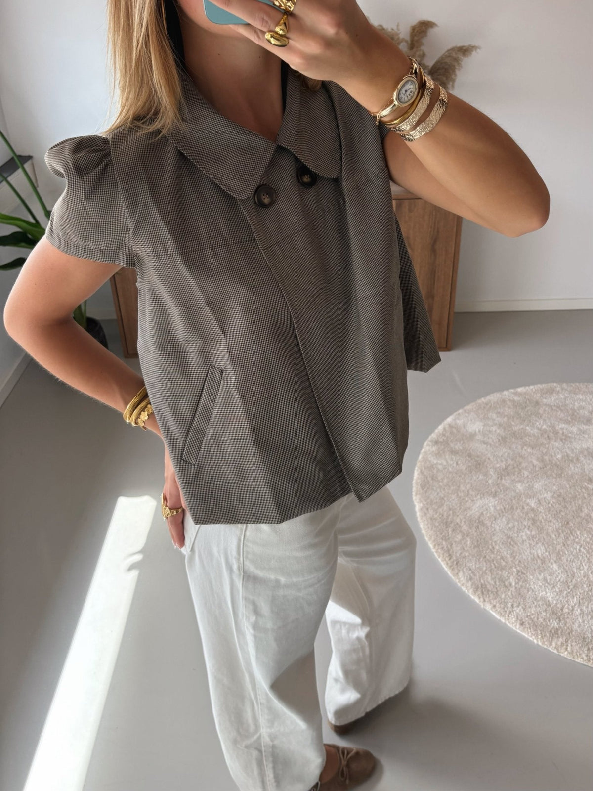Taormina | blusa de cuello amplio
