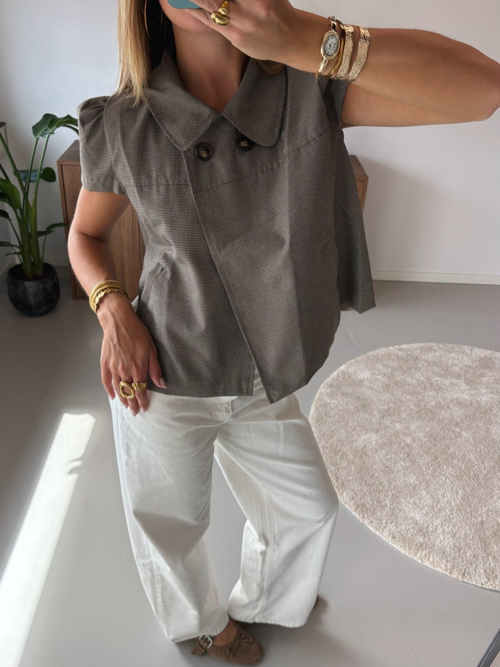 Taormina | blusa de cuello amplio