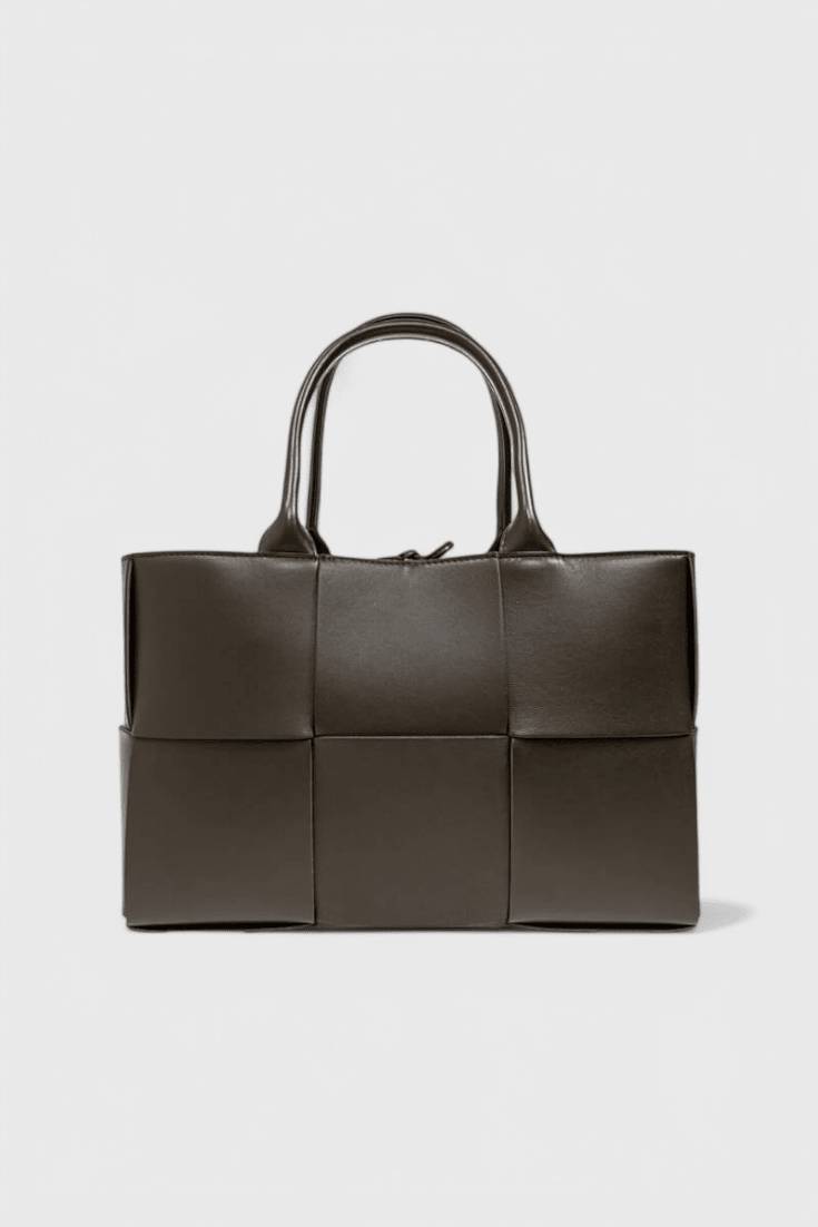 Bolsa shopper tejida, segunda vista