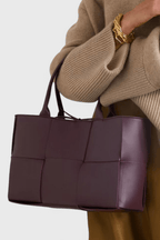 Bolsa shopper tejida, tercera vista