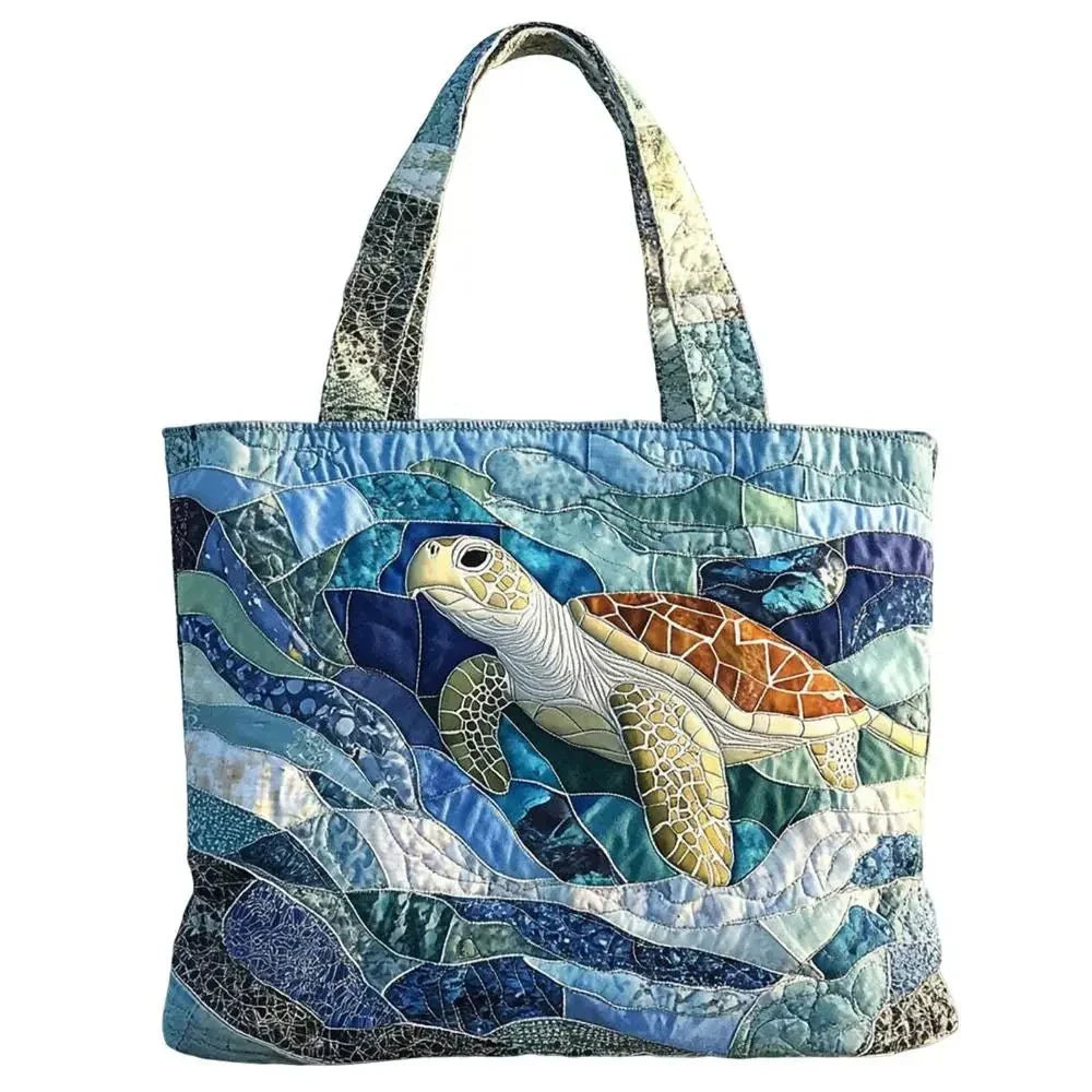 Bolsa tote acolchada con bordado, vista 14