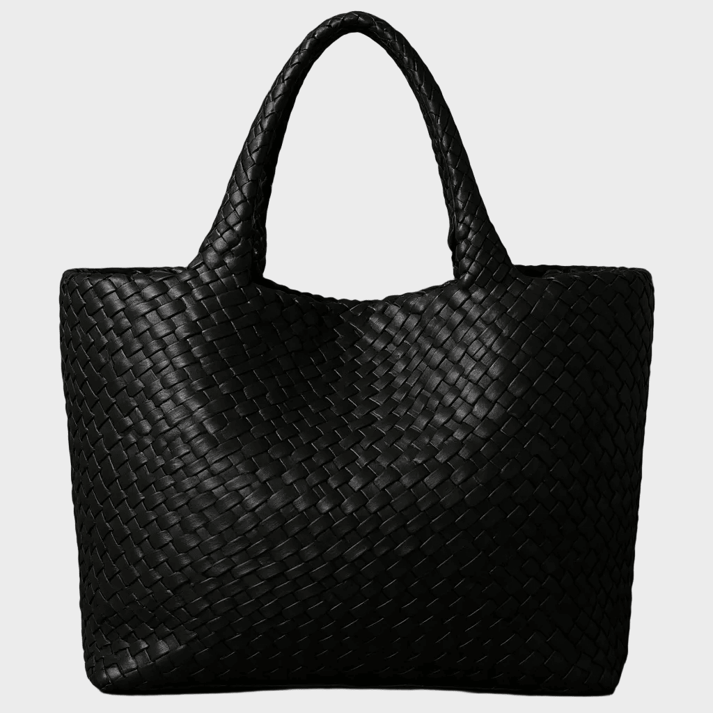 Bolsa tote tejida a mano, vista 6