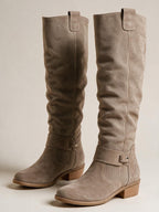 Botas altas de caña lisa, cuarta vista