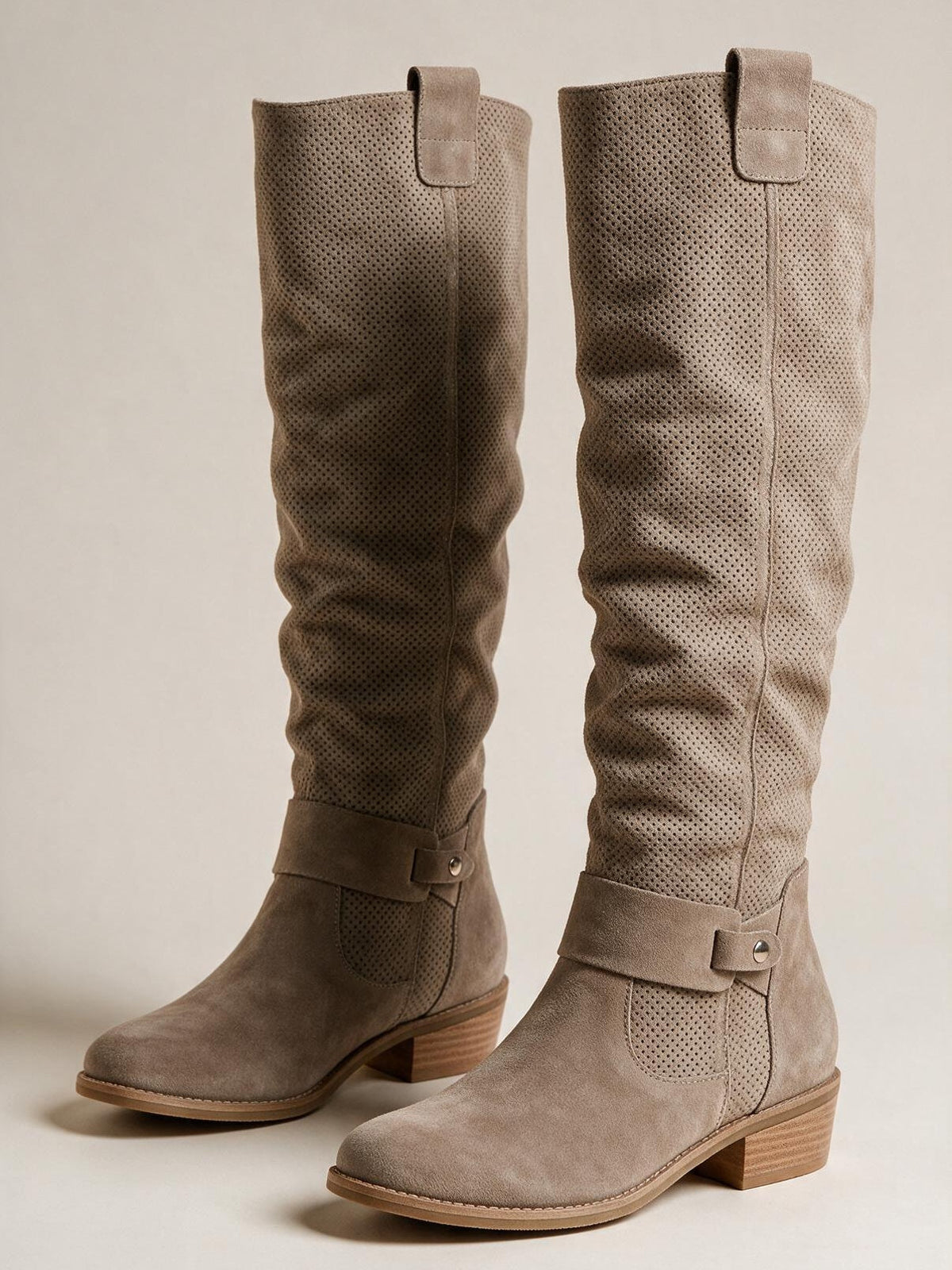 Botas altas de caña lisa, cuarta vista