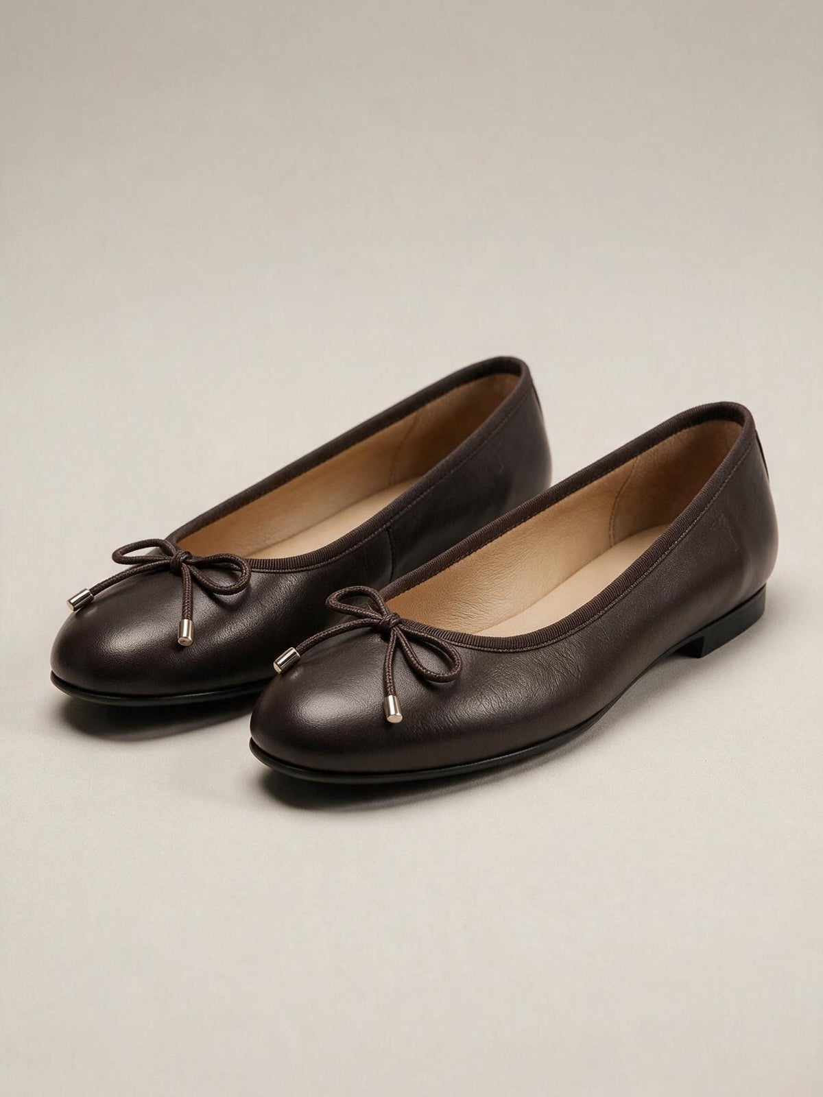 Botines efecto gamuza, Chocolate, cuarta vista