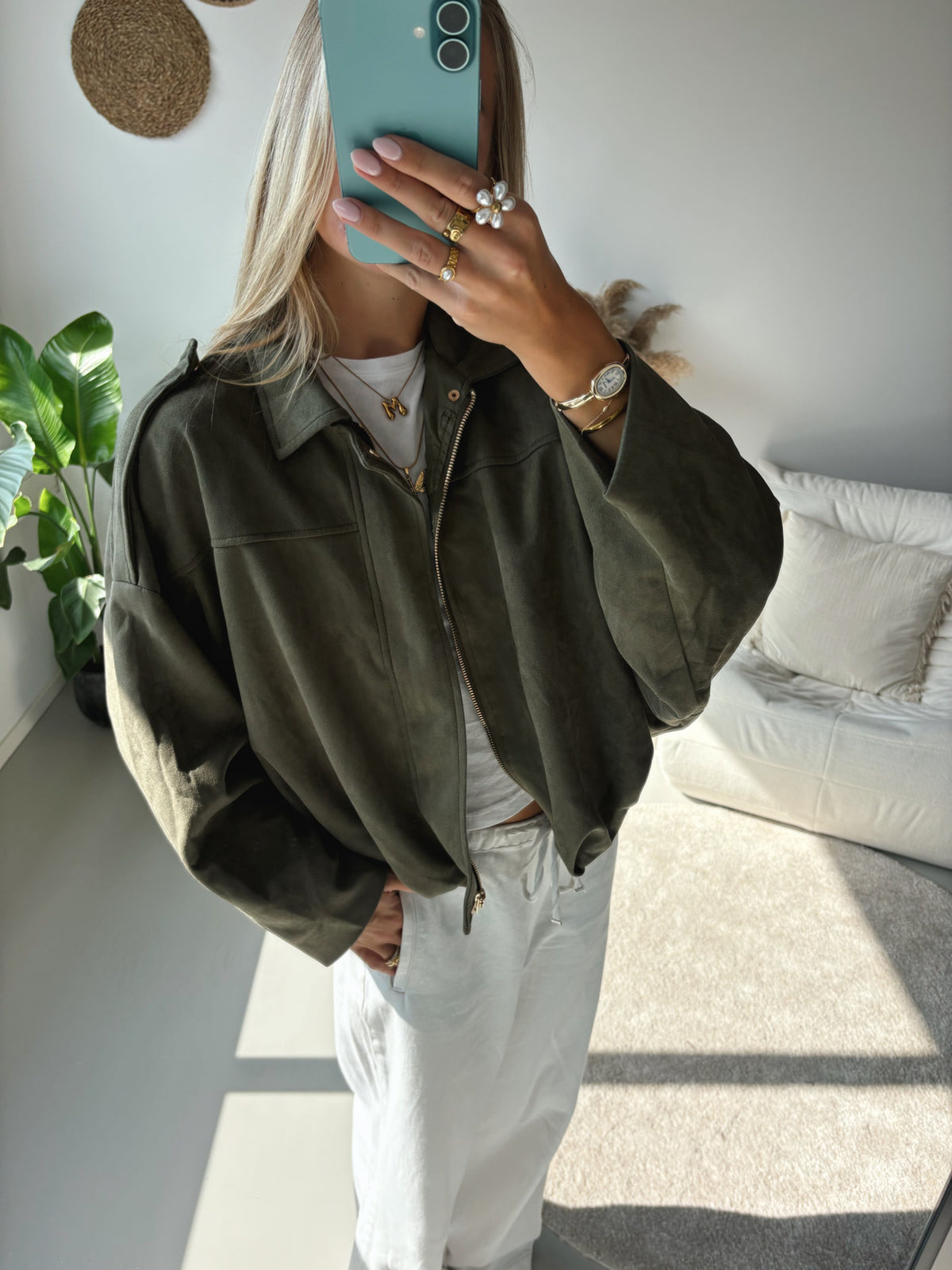 Vigo | chamarra de ante