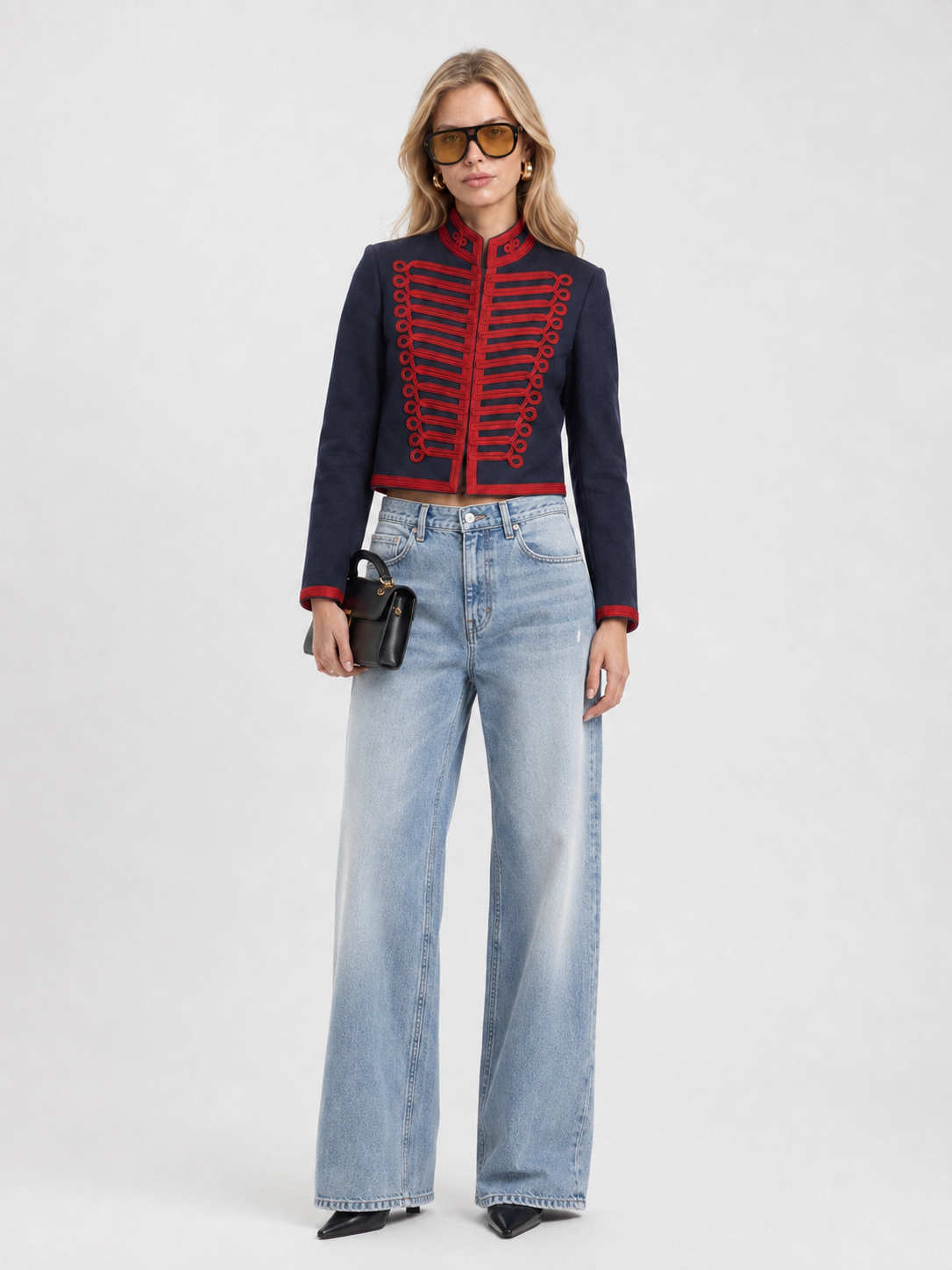 Scarlet | chaqueta de banda militar