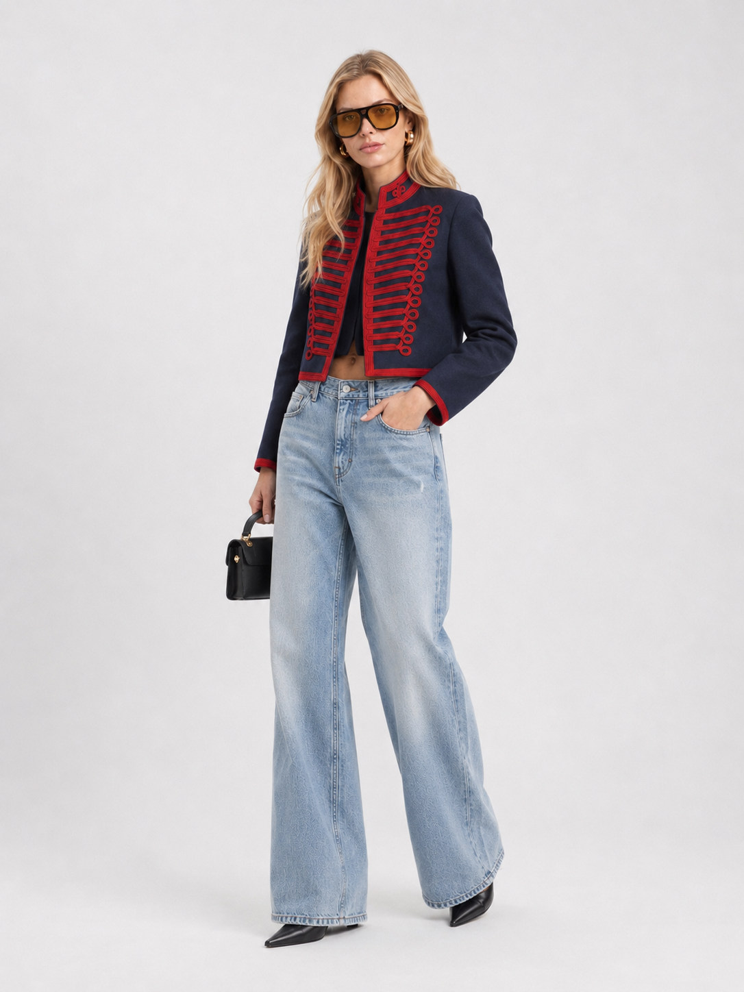 Scarlet | chaqueta de banda militar