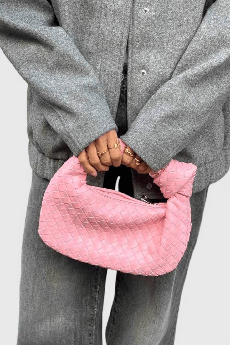 Mini bolsa de mano tejida, vista 13