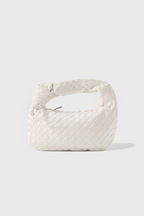 Mini bolsa de mano tejida, quinta vista