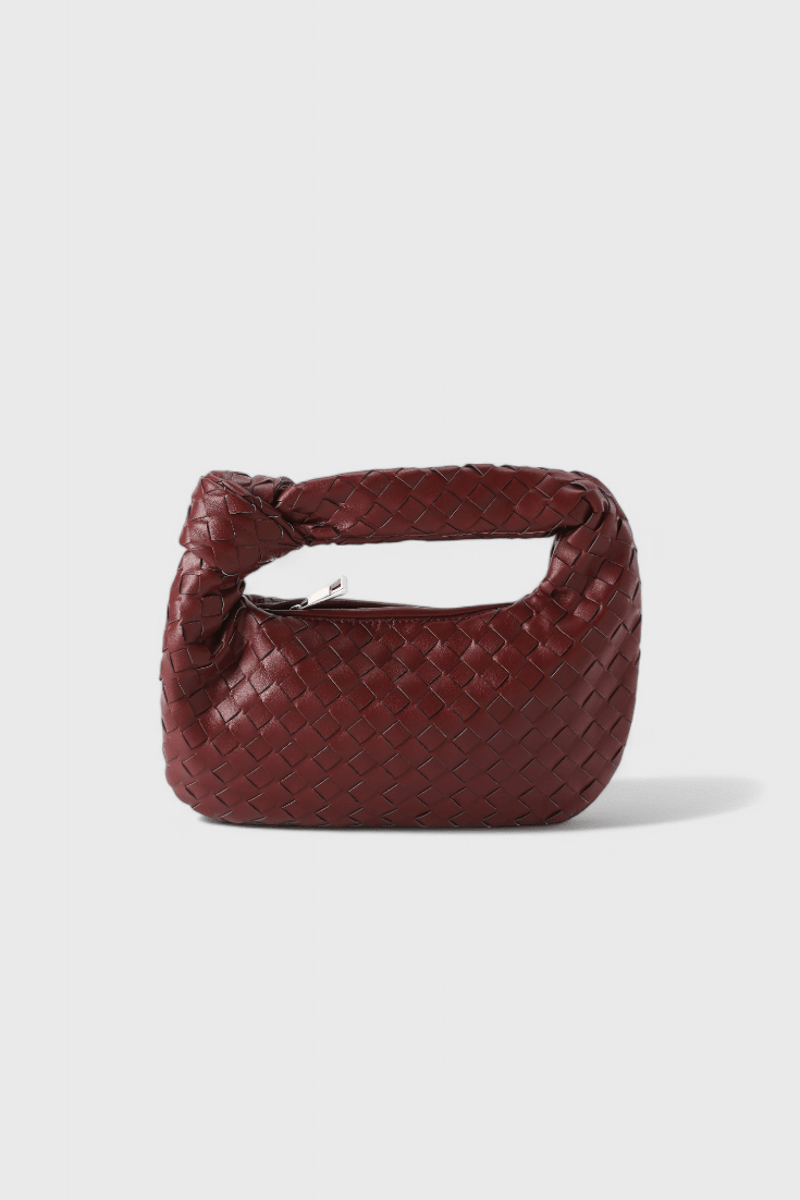 Mini bolsa de mano tejida, vista 7