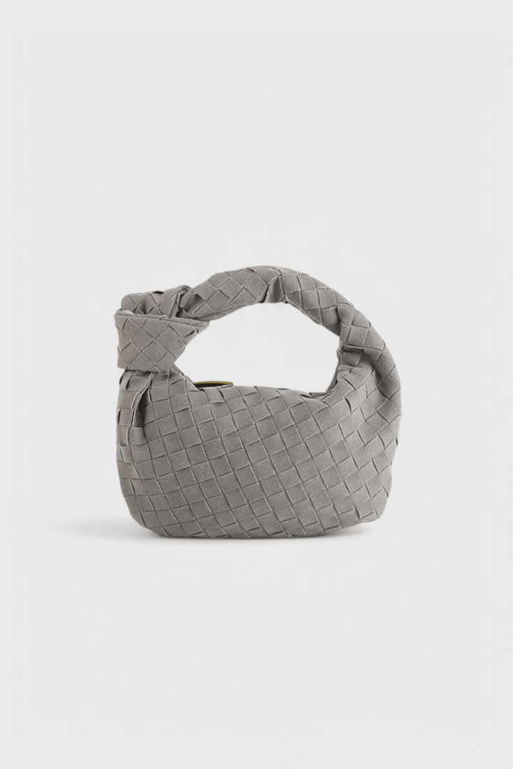 Mini bolsa tejida con nudo, vista 6