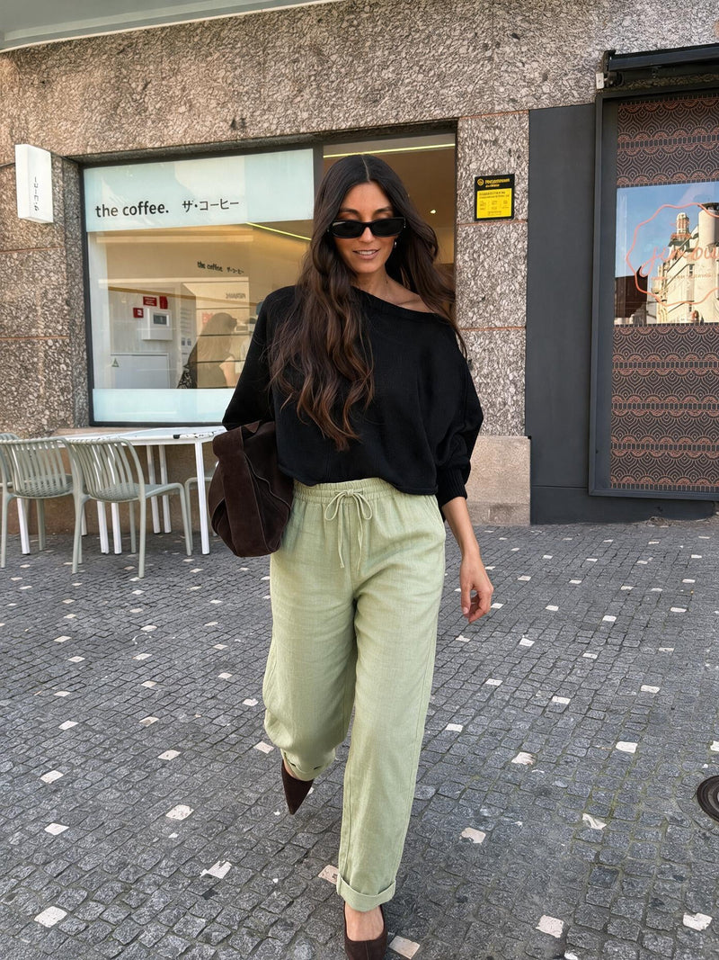 Raquel | pantalón de lino
