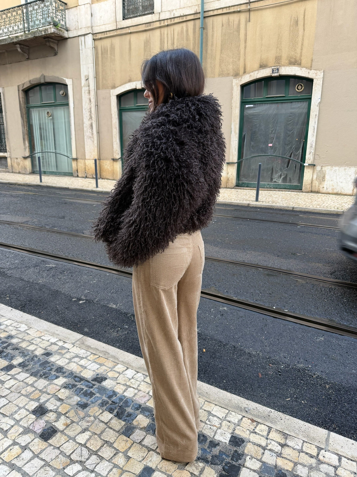 Pantalón de pana beige, segunda vista