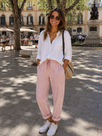Larios | pantalón de rayas