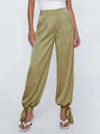 Olivia | pantalón tobillero verde