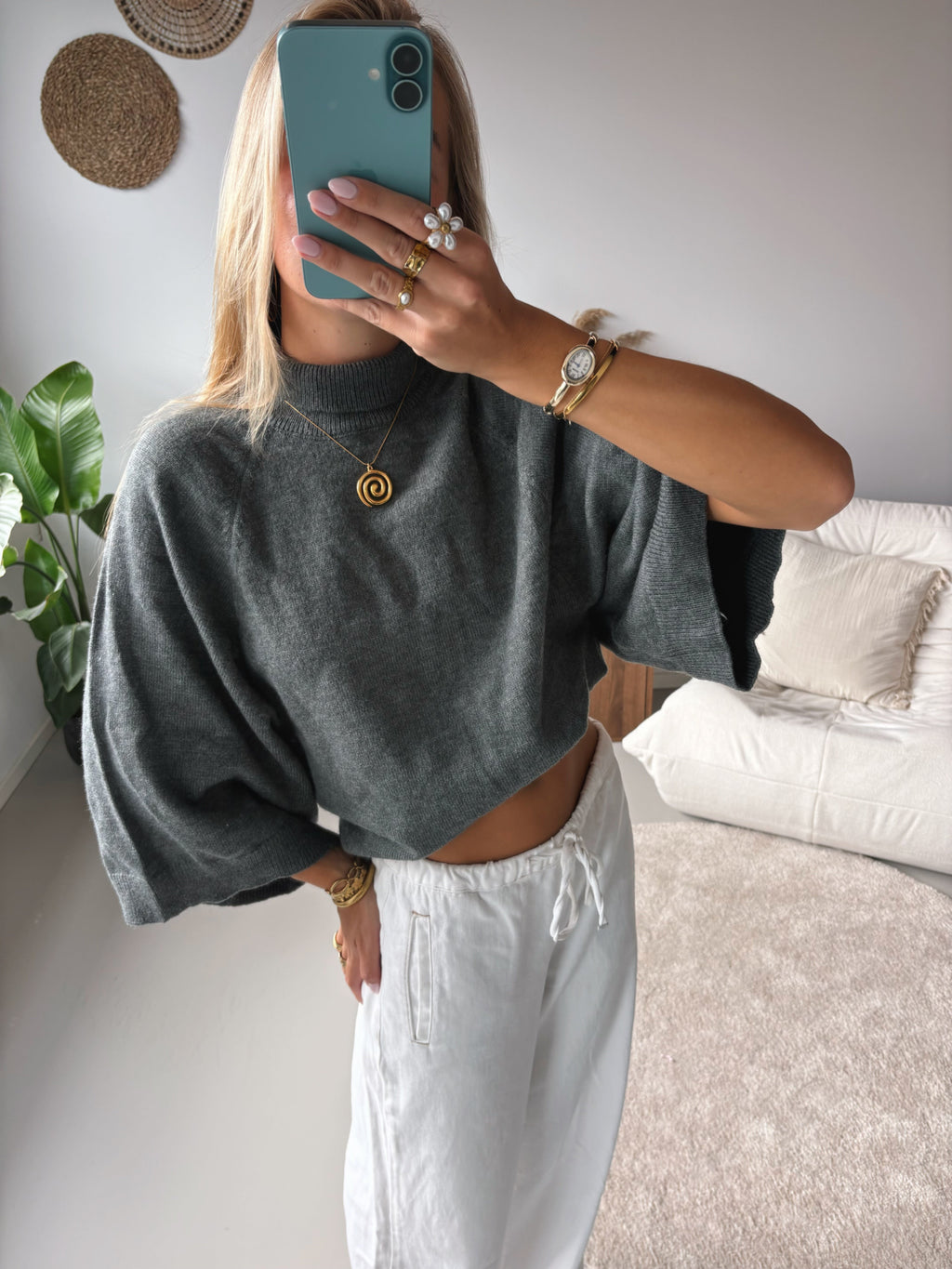 Alaia | suéter de cuello alto