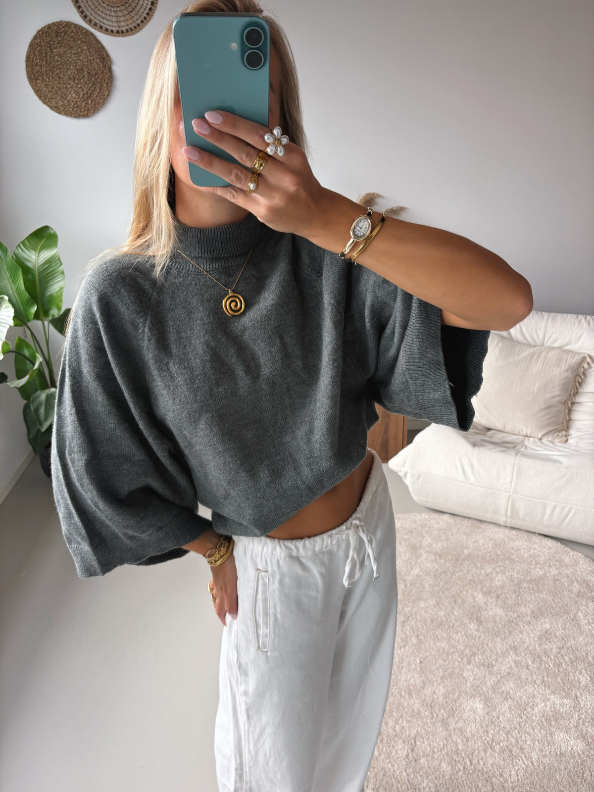 Alaia | suéter de cuello alto