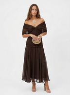 Nora | vestido escote V floral