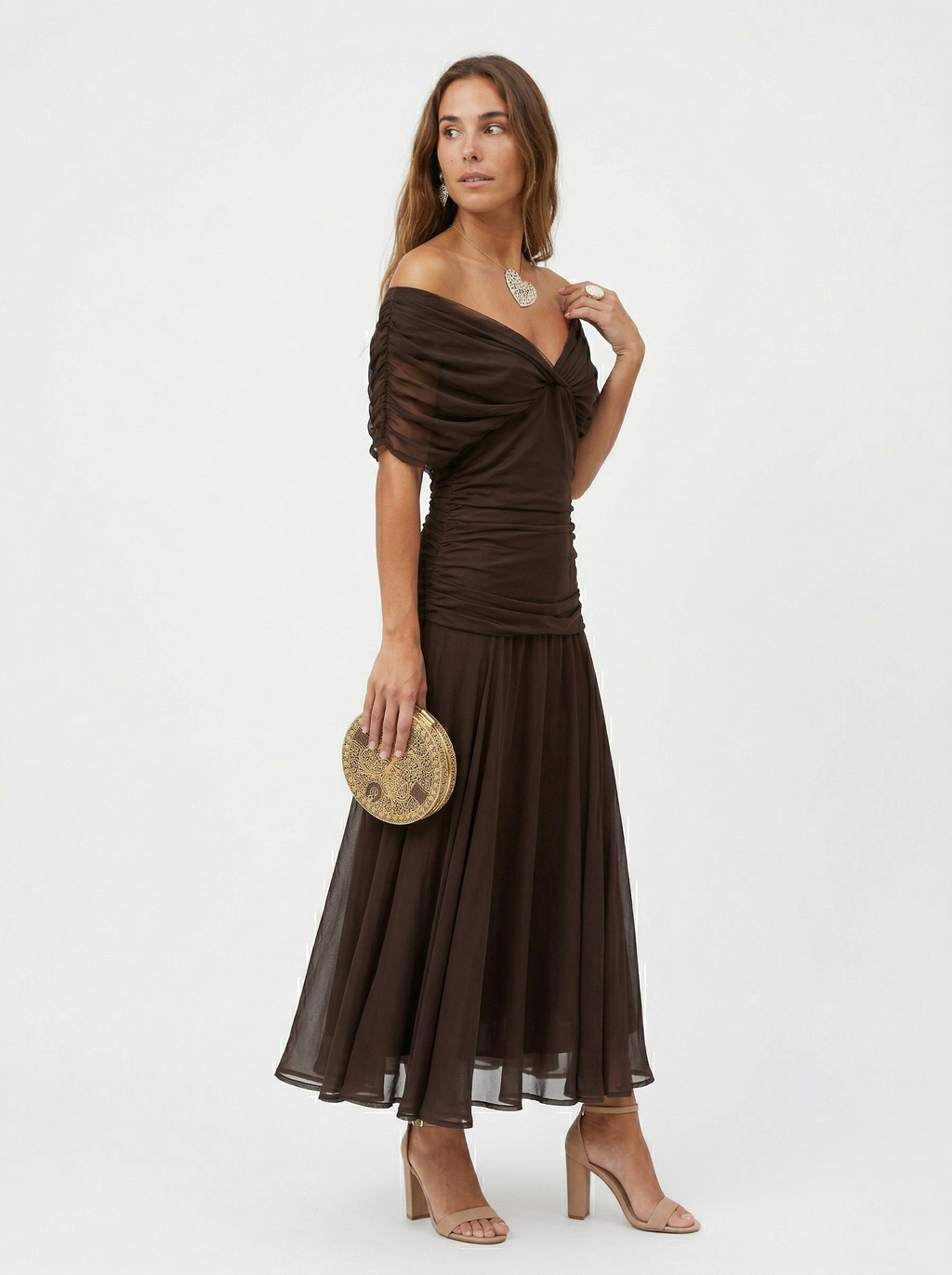 Nora | vestido escote V floral
