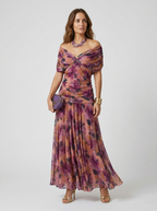 Nora | vestido escote V floral