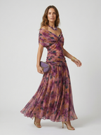 Nora | vestido escote V floral