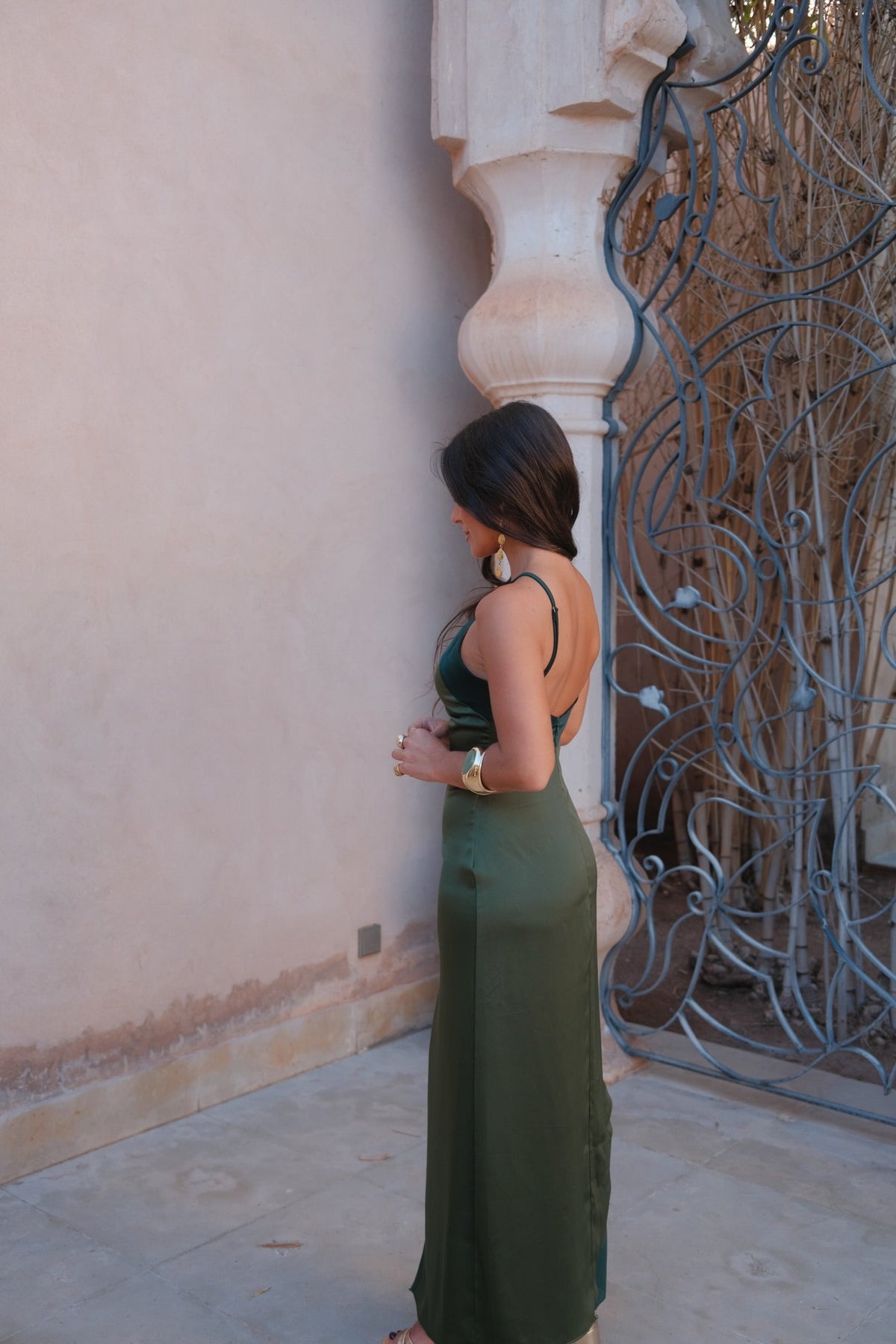 Marta | vestido largo bicolor