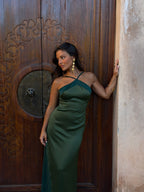 Marta | vestido largo bicolor