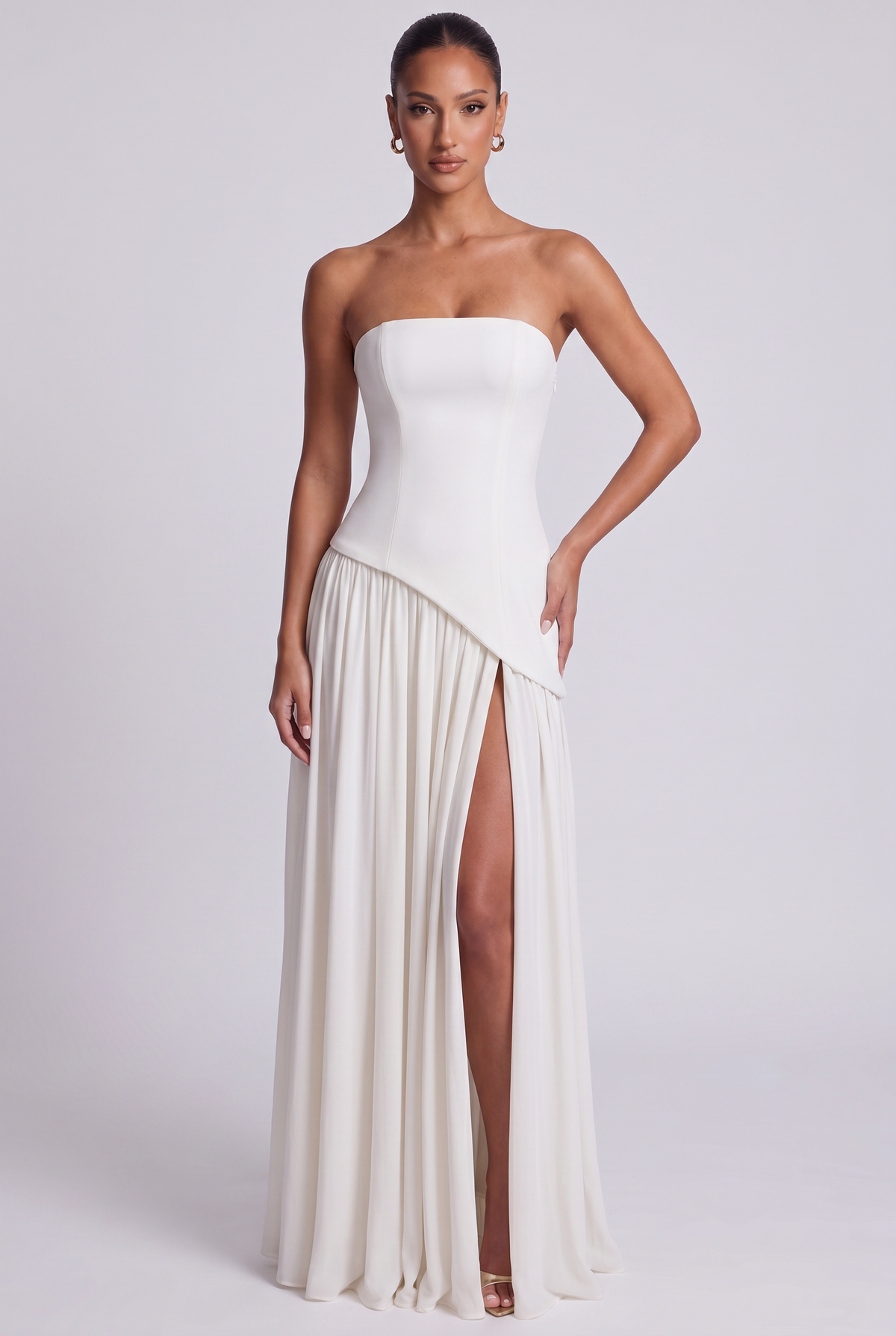 Maliyah | vestido largo bustier