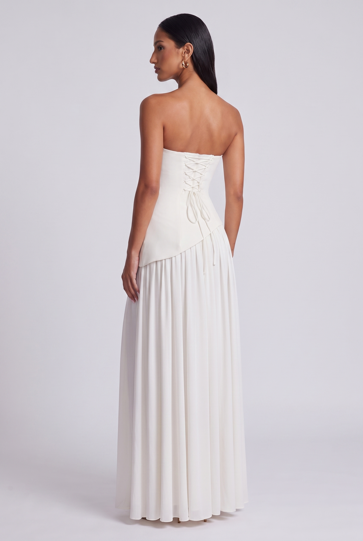 Malinalli | vestido largo bustier